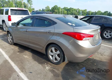 2013 Hyundai Elantra Gls из США, поврежденный, VIN 5NPDH4AE0DH453362